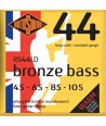 Jeu de cordes Basse Acoustique BRONZE BASS Phosphore bronze Standard 45-105