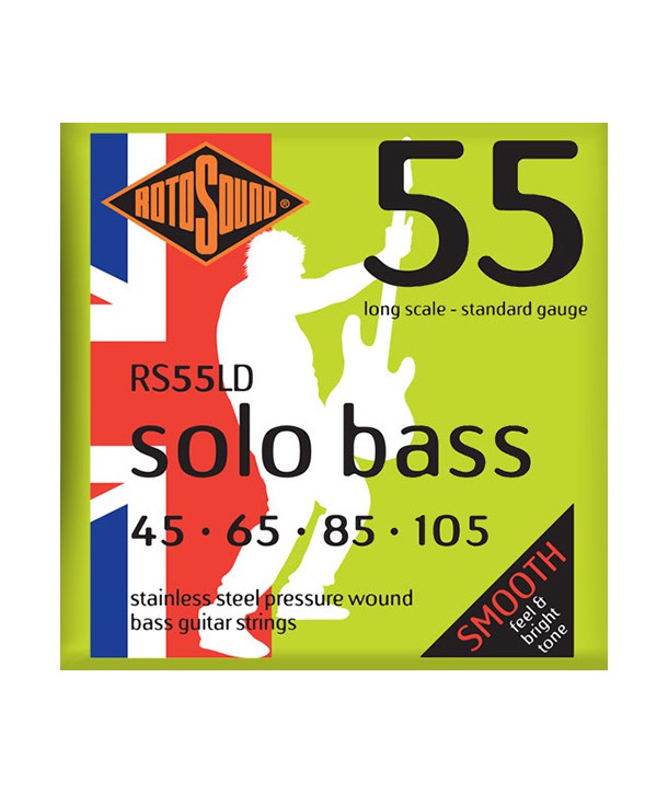 Jeu de cordes SOLO BASS PRESSURE WOUND Standard 45-105