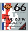 Jeu de cordes SWING BASS Drop Zone 65-130 filé rond STAINLESS STEEL