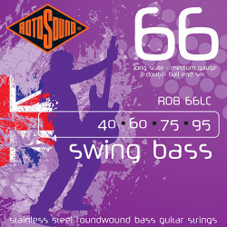 Jeu de cordes SWING BASS Double Boules Médium 40-95