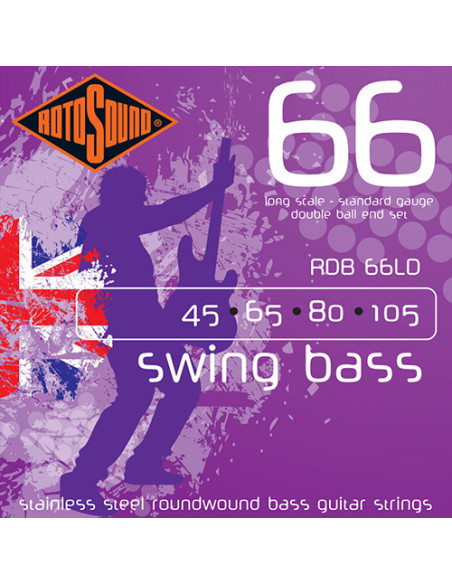Jeu de cordes SWING BASS Double Boules Standard 45-105