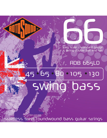 Jeu de 5 cordes SWING BASS Double Boules Standard 45-125