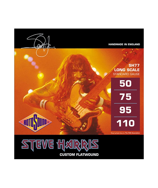 Jeu de cordes JAZZ BASS filé plat Signature STEVE HARRIS 50-110