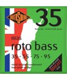 Jeu de cordes Basse ROTO BASS Medium-Light 35-95 filé rond NICKEL