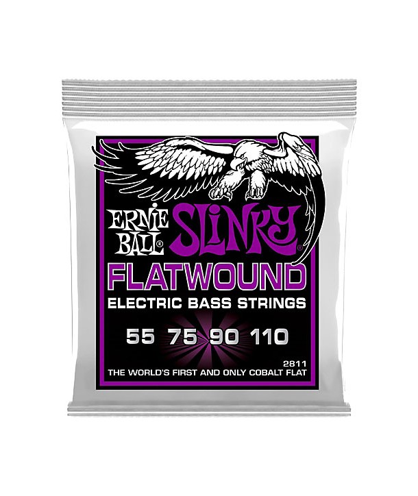 Jeu de Cordes Basse Slinky Filé Plat Power Slinky 55-110