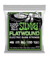 Jeu de 5 Cordes Basse Slinky Filé Plat Regular Slinky 45-130
