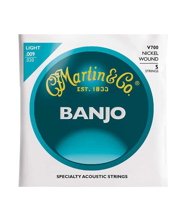 Jeu de 5 cordes VEGA pour Banjo Light