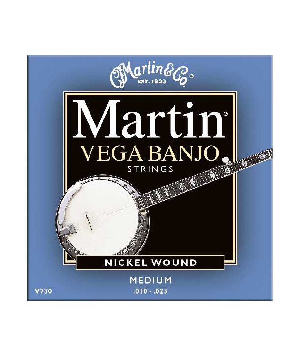 Jeu de 5 cordes VEGA pour Banjo Medium