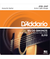 Jeu de cordes Folk Bronze 80/20 Extra-light 10-47