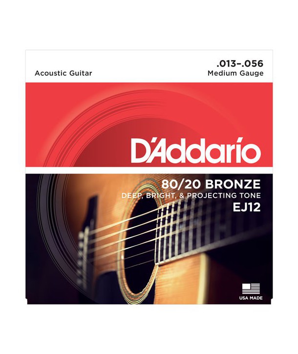 Acoustic strings set 80/20 Bronze Médium 13-56