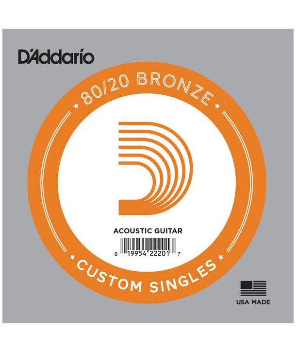 Single 39 acoustic 80-20 Bronze wound