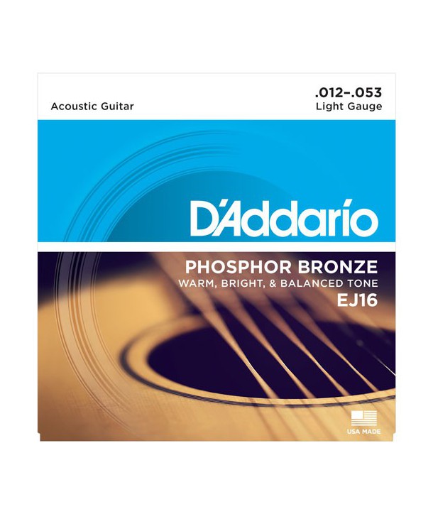 Acoustic strings set Phosphor Bronze Light 12-53