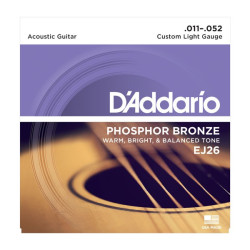Jeu de cordes Folk Phosphore-Bronze Custom-light 11-52