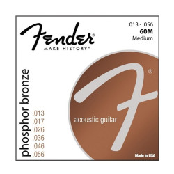 Jeu de cordes Folk Phosphore-Bronze 60M Medium 13-56 acoustique
