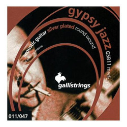 Jeu de cordes manouche à Boule Gypsy Jazz Medium 11-47