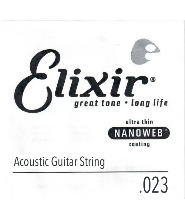 Corde unité acoustique Nanoweb filée Bronze 23