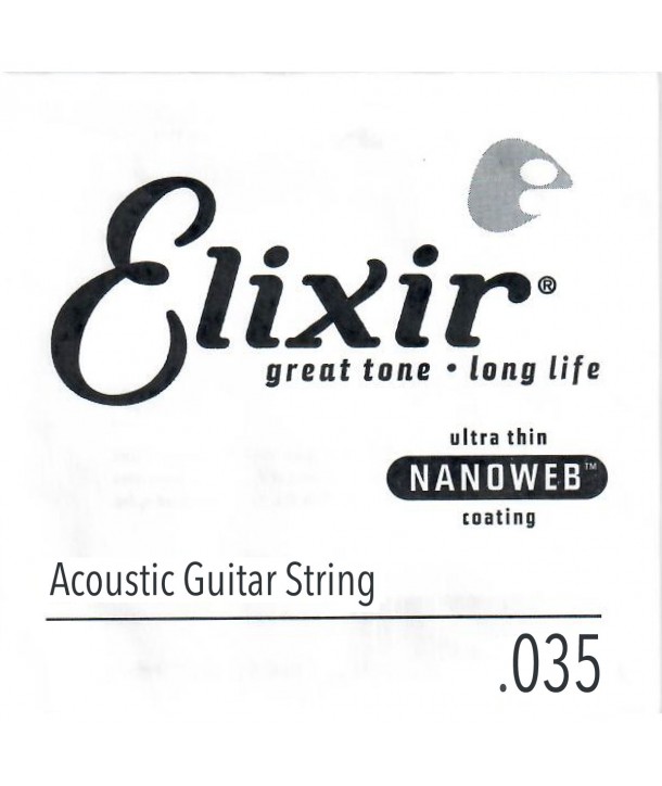 Single 35 acoustic String Nanoweb Bronze wound