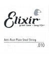Acoustic or electric single string Plain Steel Coated 10