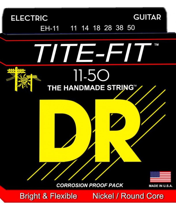 Juego de cuerdas eléctrica Tite-Fit Extra-Heavy 11-50