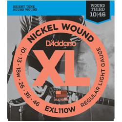 Electric strings set Nickel Wound Regular-light 10-46