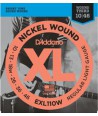 Jeu de cordes électriques Nickel Wound Regular-light 10-46 filé rond nickel