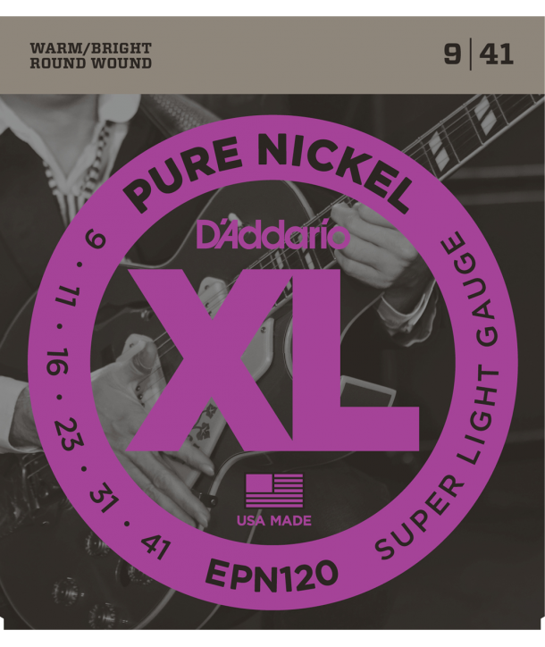 E-Gitarren Saiten Super Light Pure Nickel 09-41
