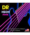 Electric strings set DR SuperStrings Neon Hi-Def Pink 11-50