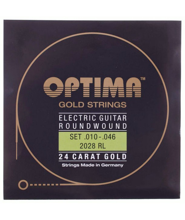 Juego de cuerdas eléctrica Gold Strings Regular Light 10-46