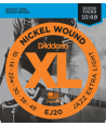 Jeu de cordes électriques XL Nickel Round Wound Jazz Extra Light 10-49
