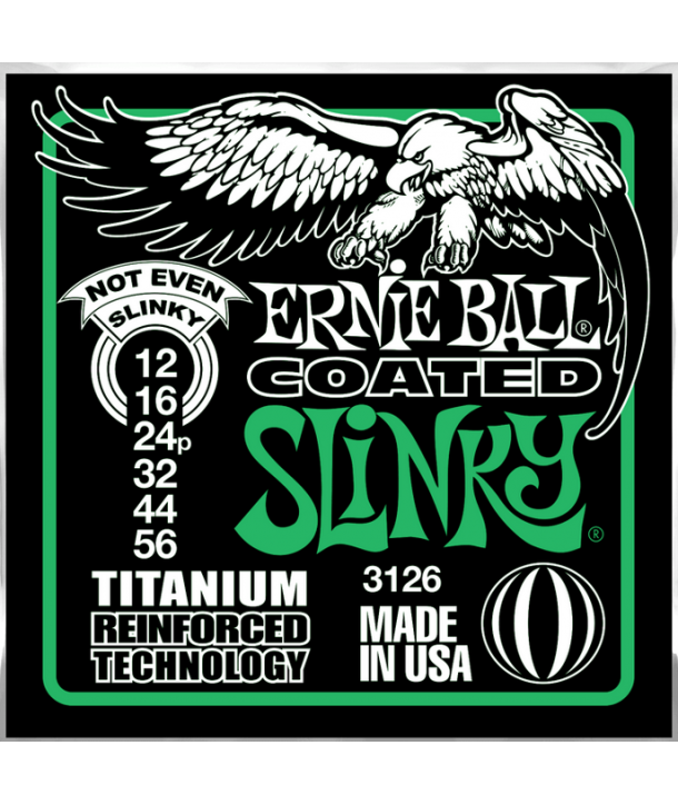 E-Gitarren Saiten Slinky Electric Titanium Not Even Light 12-56