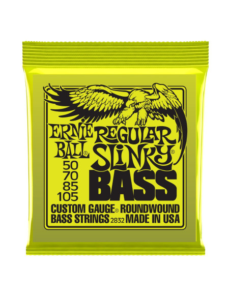 Jeu de cordes Regular Slinky Bass 50-105