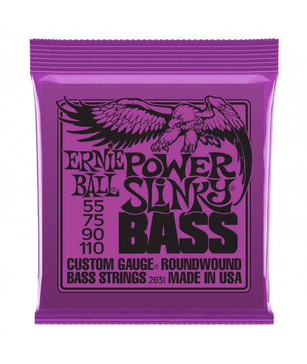 Jeu de cordes Power Slinky Bass 55-110