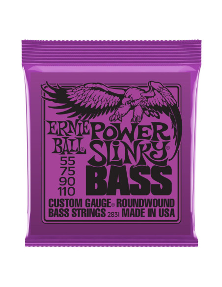 Jeu de cordes Power Slinky Bass 55-110