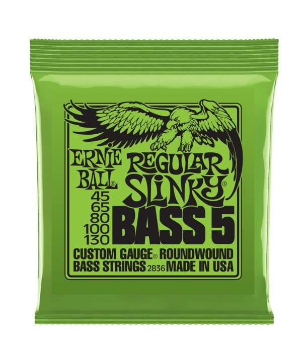 Jeu de cordes Slinky Bass 5 cordes 45-130