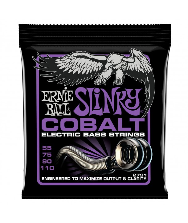 Jeu de Cordes Basse COBALT Power Slinky 55-110