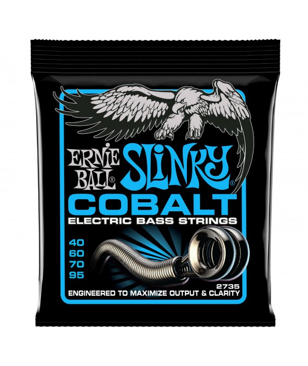 Jeu de Cordes Basse COBALT Extra Slinky 40-95