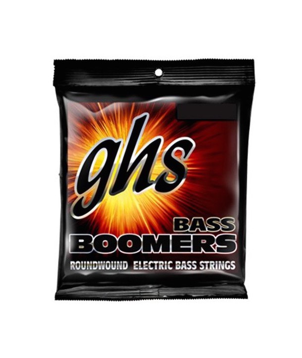 Jeu de cordes Basse BOOMERS 5 Cordes Basse NICKEL Médium 45-130 filé rond