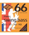 Jeu de cordes SWING BASS Médium-light 35-90 filé rond STAINLESS STEEL