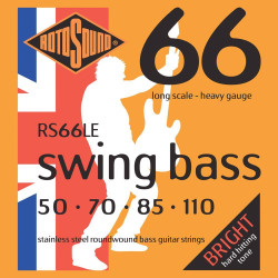 Jeu de cordes SWING BASS Heavy 50-110 filé rond STAINLESS STEEL