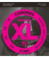Jeu de cordes Chrome basse filé plat Soft 45-100