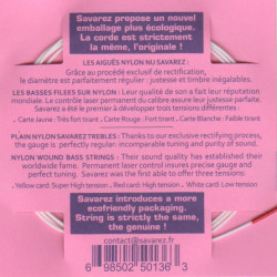 Corde à l'unité Sol filée plastique Carte Rouge Tension forte
