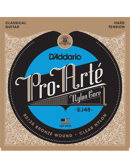 Classical strings set 80/20 Bronze Pro-Arté Nylon Hard Tension