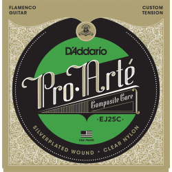 Jeu de cordes Flamenco Pro-Arté Composite Nylon clair Tension normale
