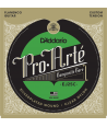 Jeu de 6 cordes Flamenco PRO ARTE Clear composite Tension normale