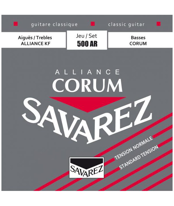 Jeu de cordes classique CORUM ALLIANCE Rouge tension Normale 500AR
