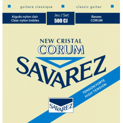 Jeu de cordes classiques New Cristal Corum Tension Forte 