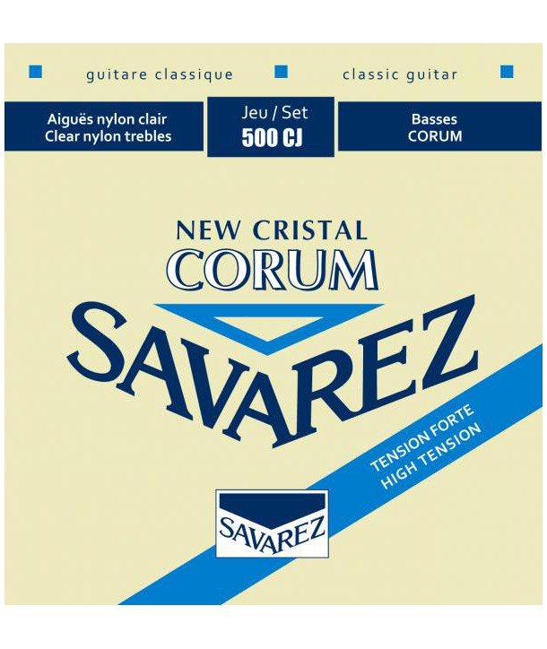 Jeu de cordes classiques New Cristal Corum Tension Forte 