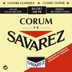 Jeu de cordes classique CORUM Rouge tension Normale 500PR