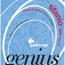 Jeu de cordes classiques Genius Titanio Tension normale