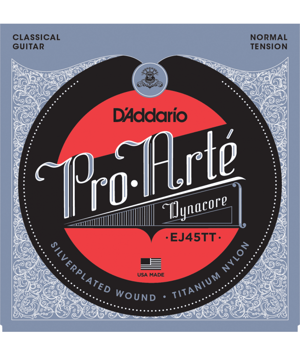 Jeu de 6 cordes pour guitare classique Pro Arte DynaCore tension normale